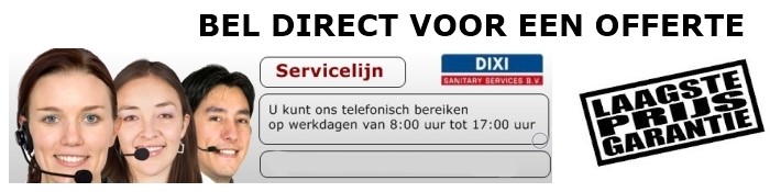 Bel direct voor een offerte